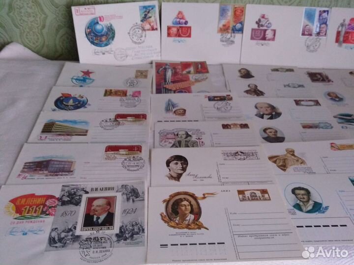 Конверты открытки марки СССР