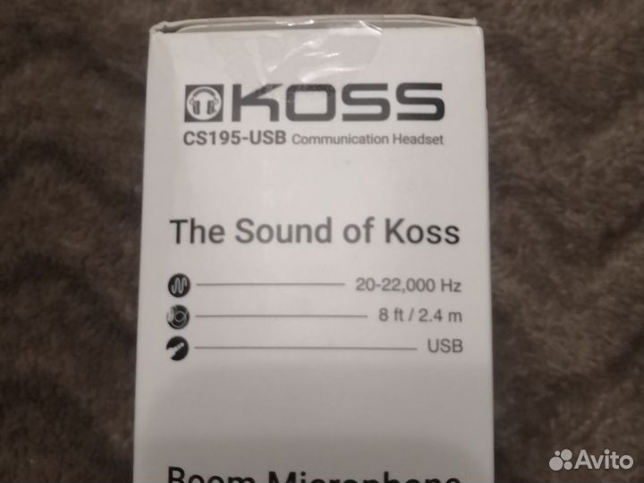 Наушники гарнитура koss CS195-USB