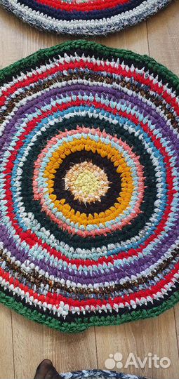 Коврики вязанные новые