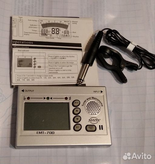 Тюнер метроном Adams EMT-700
