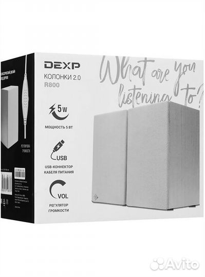 Колонки для компьютера Dexp