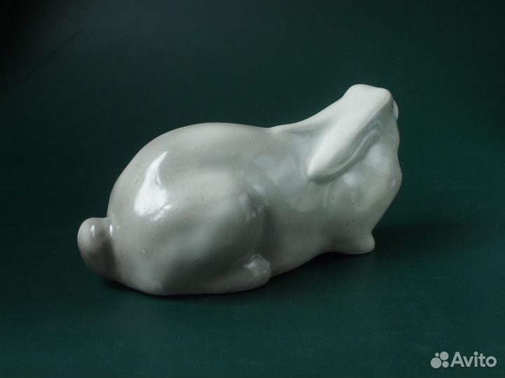 Статуэтка серый заяц, Ватагин, лфз