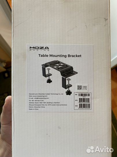 Крепление для игрового руля moza r9