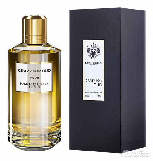 Mancera Crazy For Oud 60 мл