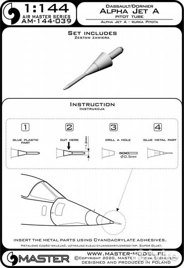 Дополнение к моделям master AM-144-039