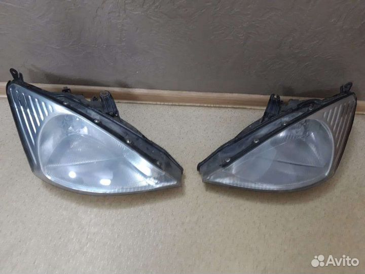 Передние фары на ford focus 1