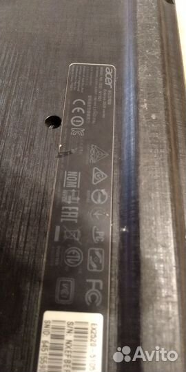 Acer extensa 2520-51D5 N15Q1 на запчасти