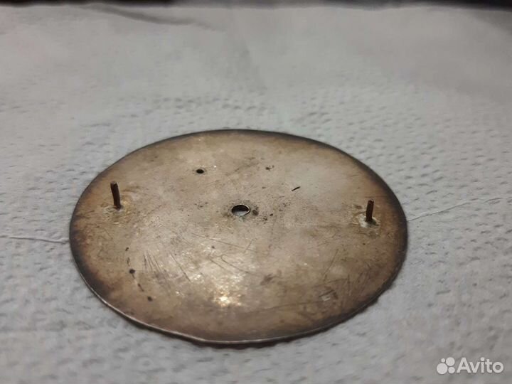 Серебряный циферблат