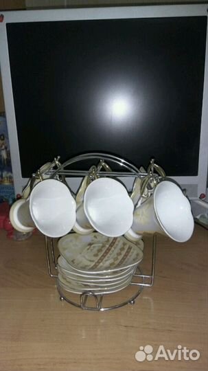 Кофейный сервиз,набор, новый