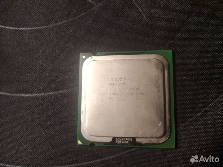 Intel E7500 / E6550 / Pentium 4 / Сeleron D