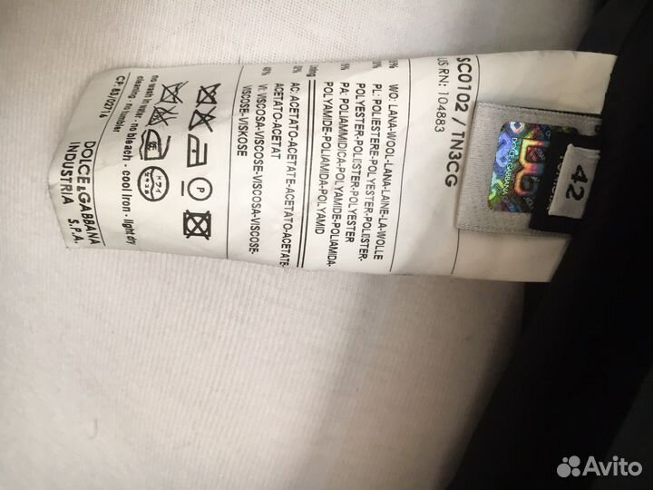 Пальто женское D&G(оригинал)