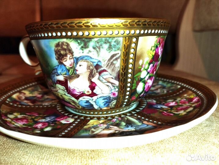 Коллекционная чайная пара design england