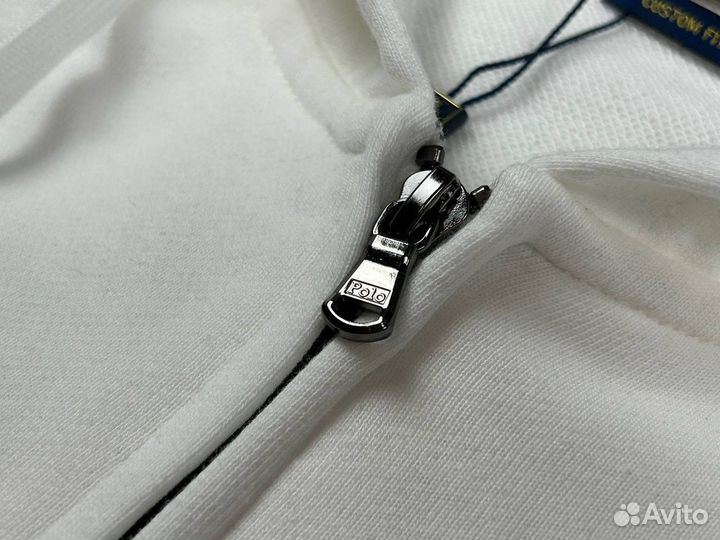 Зип Худи Polo Ralph Lauren Чиф киф белое