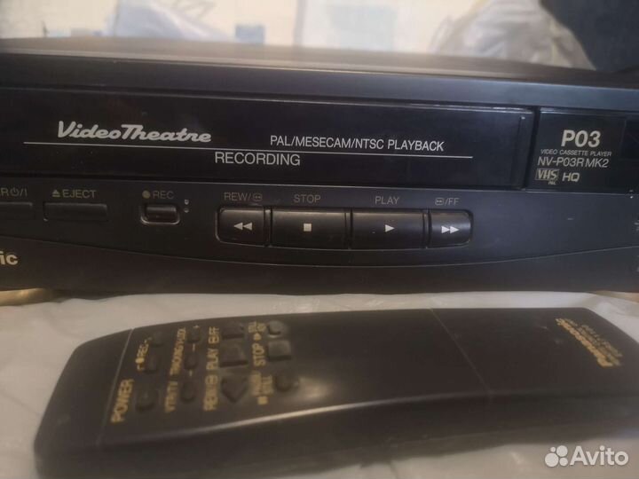 Видеомагнитофон panasonic