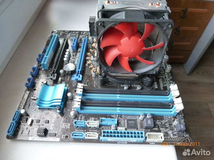 Материнская плата asus P8Z77-M