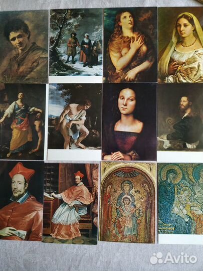 Итальянские открытки 60-х годов хх века. Искусство