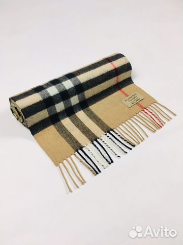 Шарф Burberry Кашемир Шотландия