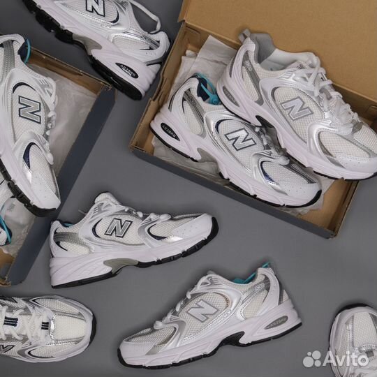 Кроссовки New Balance 530 Silver Navy Оригинал