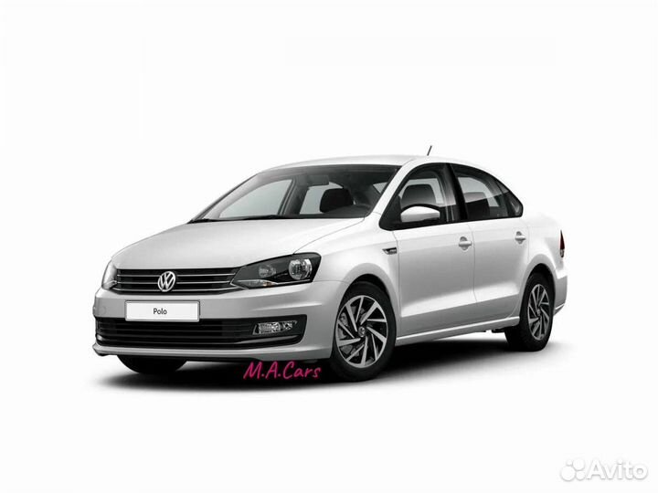 Задний бампер VW Polo 5 2015-2020 в цвет(3)