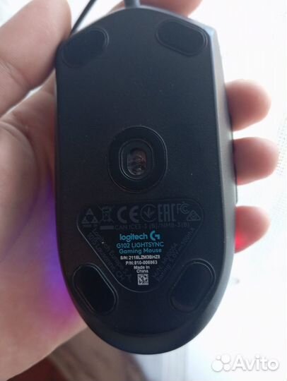 Игровая мышь logitech g102