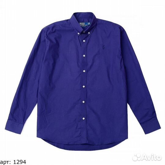 Рубашка Polo Ralph Lauren синяя