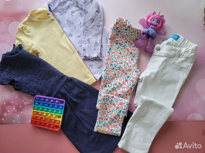 Пакет вещей для девочки 92 98 104