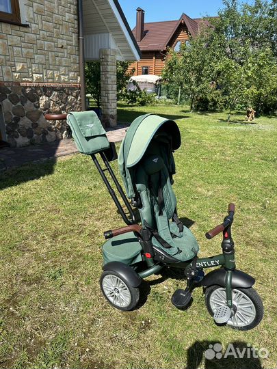 Велосипед коляска с ручкой Bentley