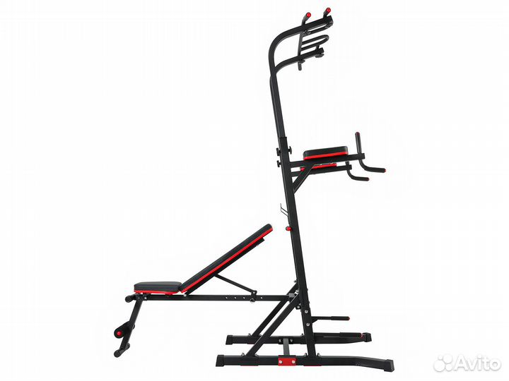 Турник-пресс-брусья со скамьей Unix Fit