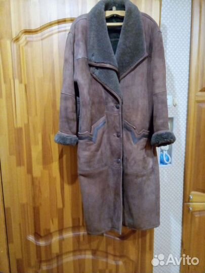 Дублёнки натуральные с натуральным мехом внутри р