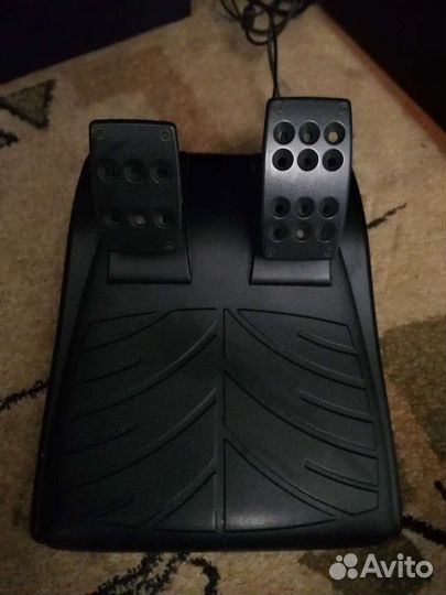 Игровой руль logitech driving force pro