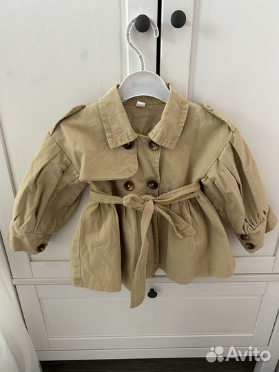 Плащ - ветровка для девочки