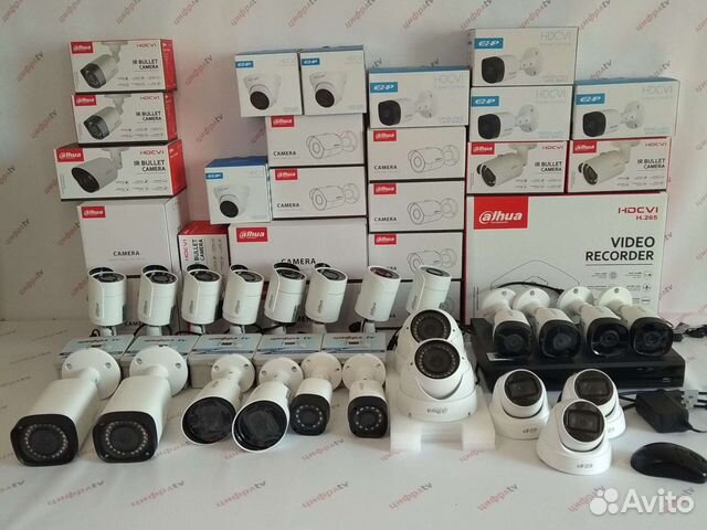 Комплект видеонаблюдения 4Мп Dahua 23 Камеры IP