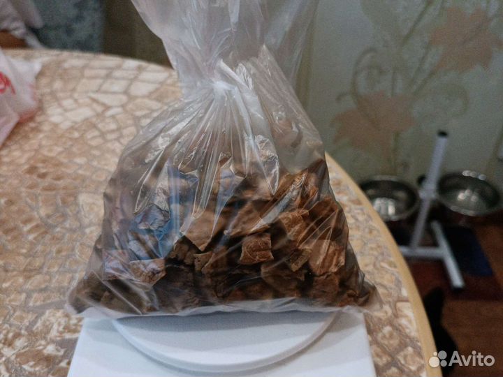 Сушеное говяжье лёгкое (Вкусняшка для дрессировки)