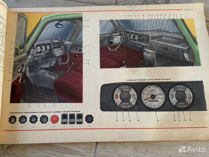 Альбом автомобиль москвич азлк 2138 и 2140 СССР