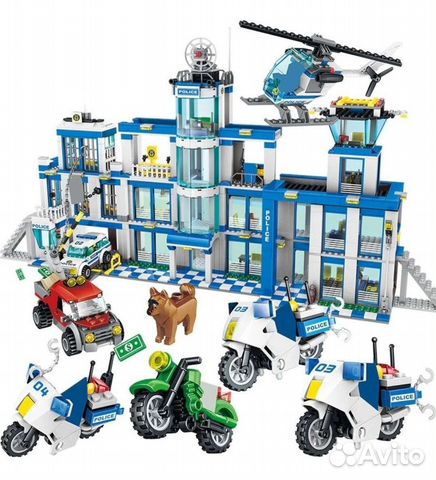 Полицейский участок конструктор City