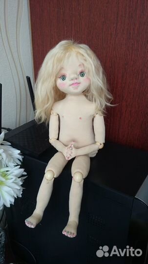 Кукла ручной работы Любочка