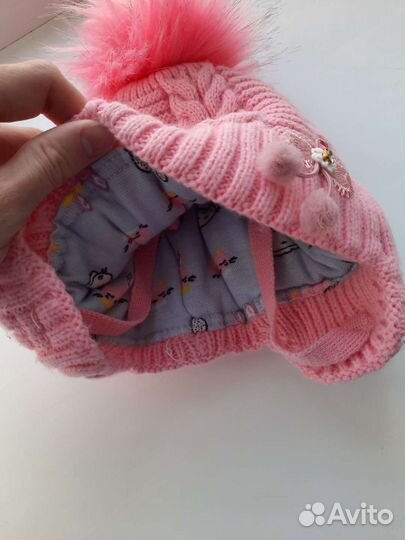 Шапка зимняя для девочки