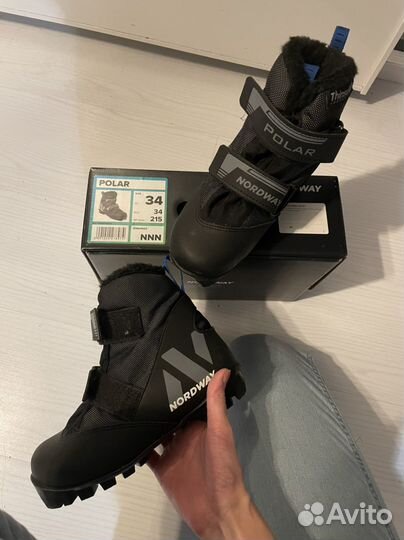 Лыжные ботинки nordway 34