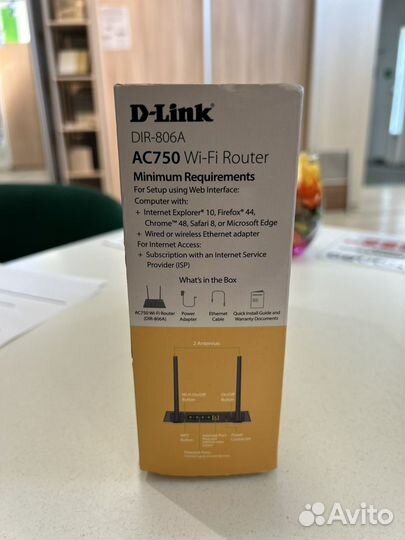 Wi fi роутер D-Link Dir-806A