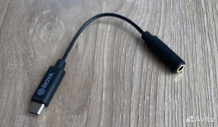 Переходник USB type c на jack 3.5 новый