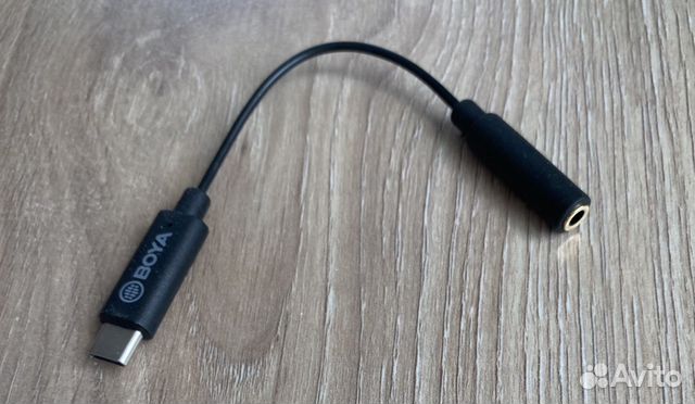 Переходник USB type c на jack 3.5 новый