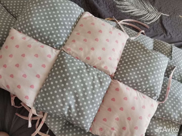 Бортики в детскую кроватку