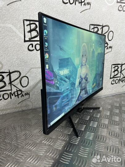 Игровой монитор с изогнутым экраном 24 новый