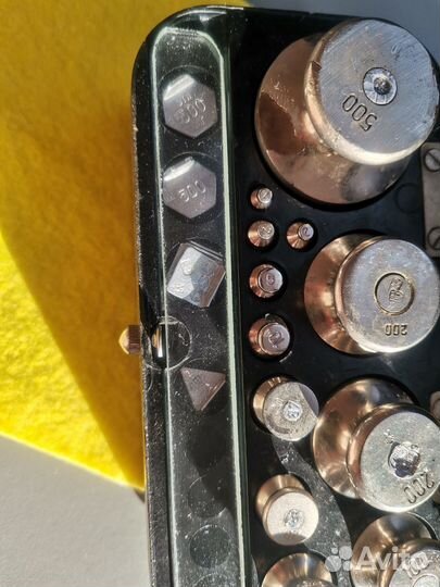 Набор гирек для аптекарских весов г-4-1111 10