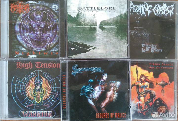 Metallica,Grave Digger,Running Wild, Exciter