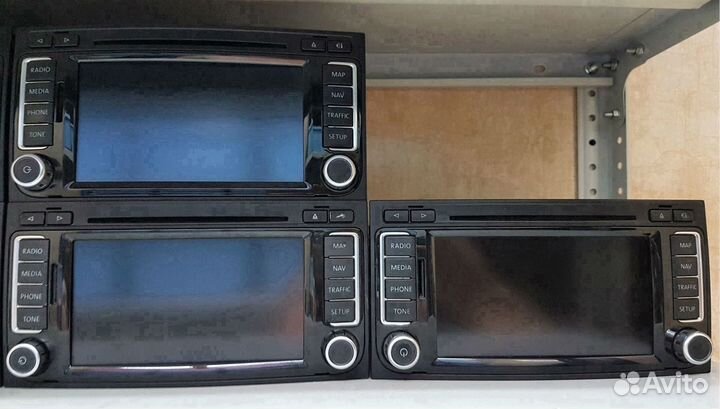 Оригинальные магнитолы RNS 510 Touareg, Multivan