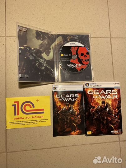 Игра Gears of War PC (DVD Box) Лицензия