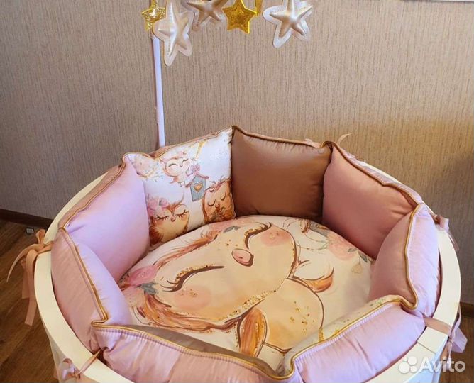 Бортики в кроватку