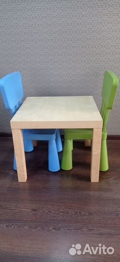 Продам детский стол и стульчики mammut от IKEA