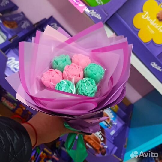 Сладкий букет, шоколадный букет, букет из шоколада